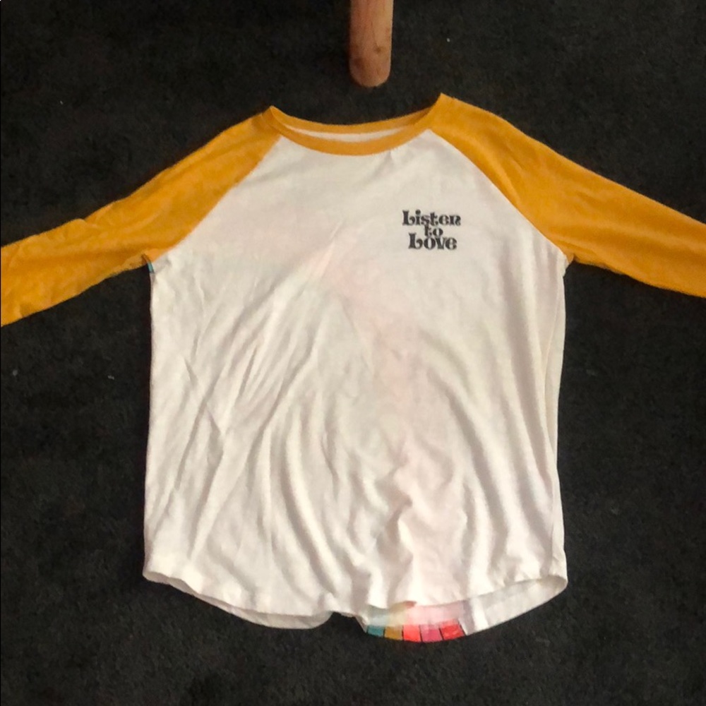 Old Navy, Listen to Love shirt.